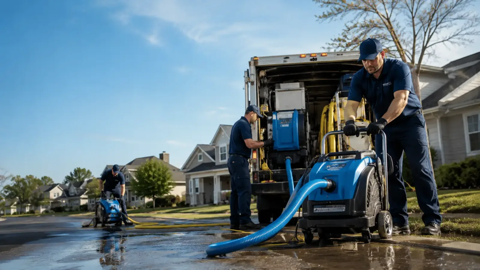 Flood Damage Cleanup in Bridgeport, WV